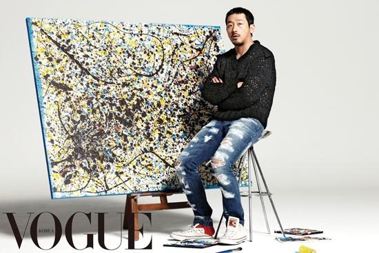 Ha Jung-woo reveals his artwork