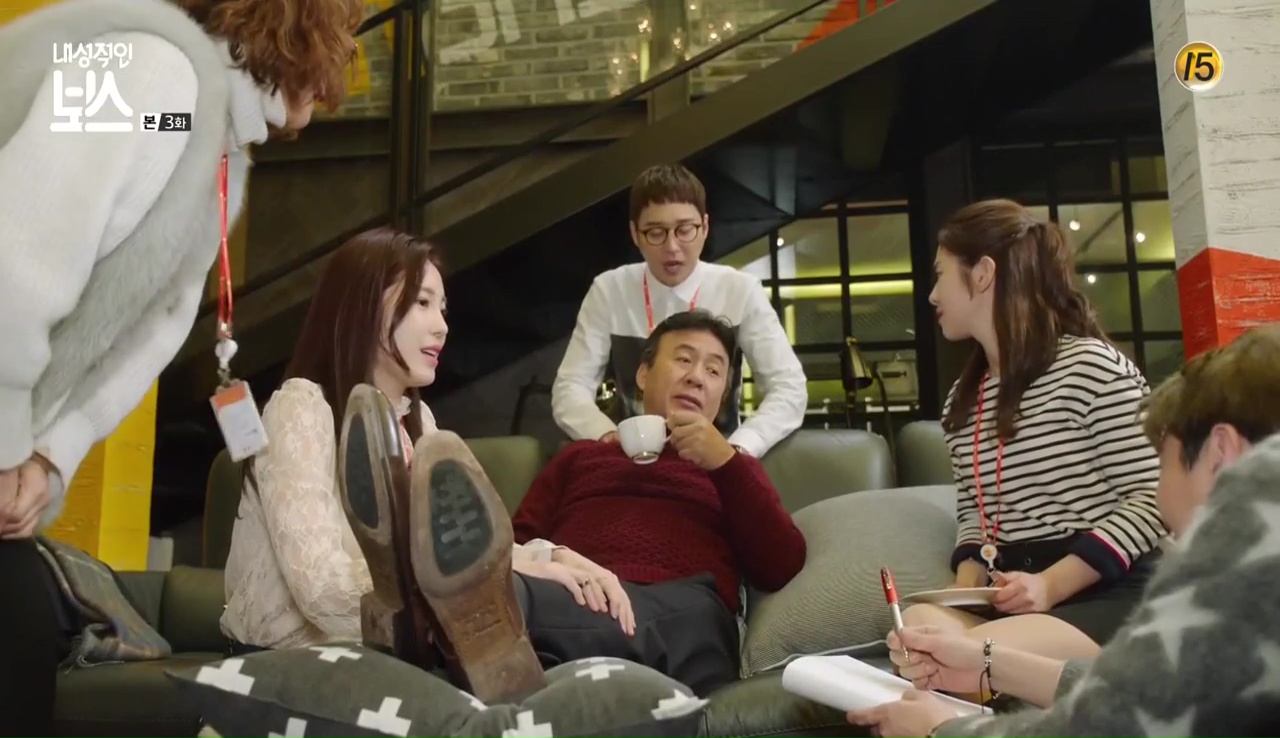 Introverted Boss: Episode 3 » Dramabeans Korean drama recaps