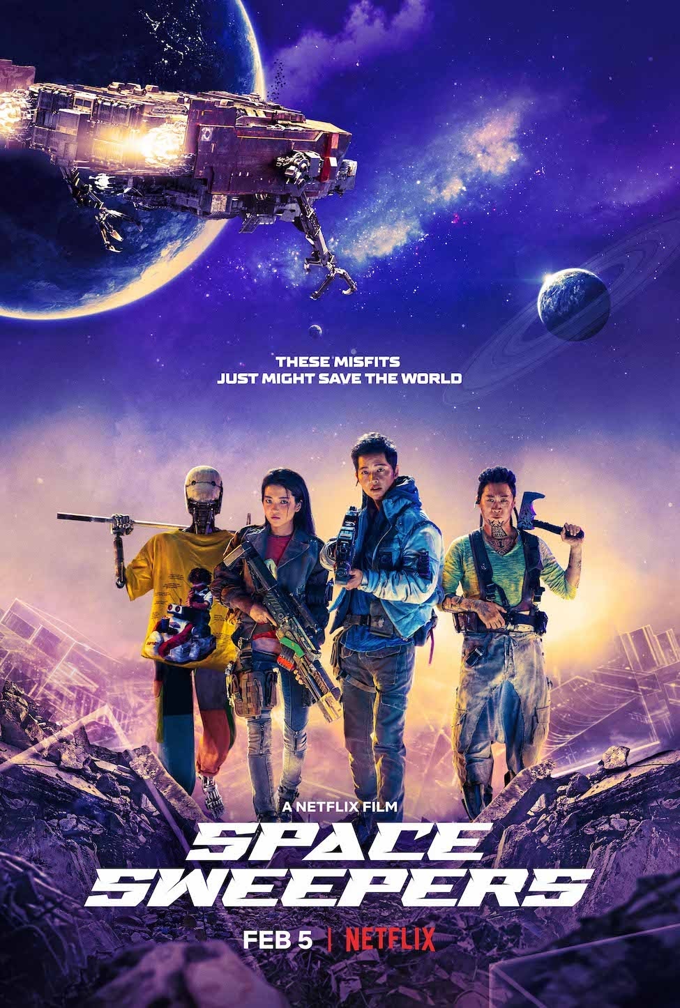 [Movie Review] Space Sweepers is a fun popcorn adventure with deeper themes