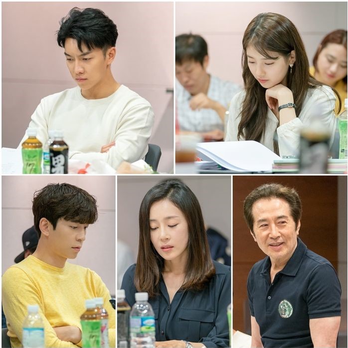 First Script Reading for SBS Vagabond with Lee Seung-gi, Suzy, Shin Sung-rok
