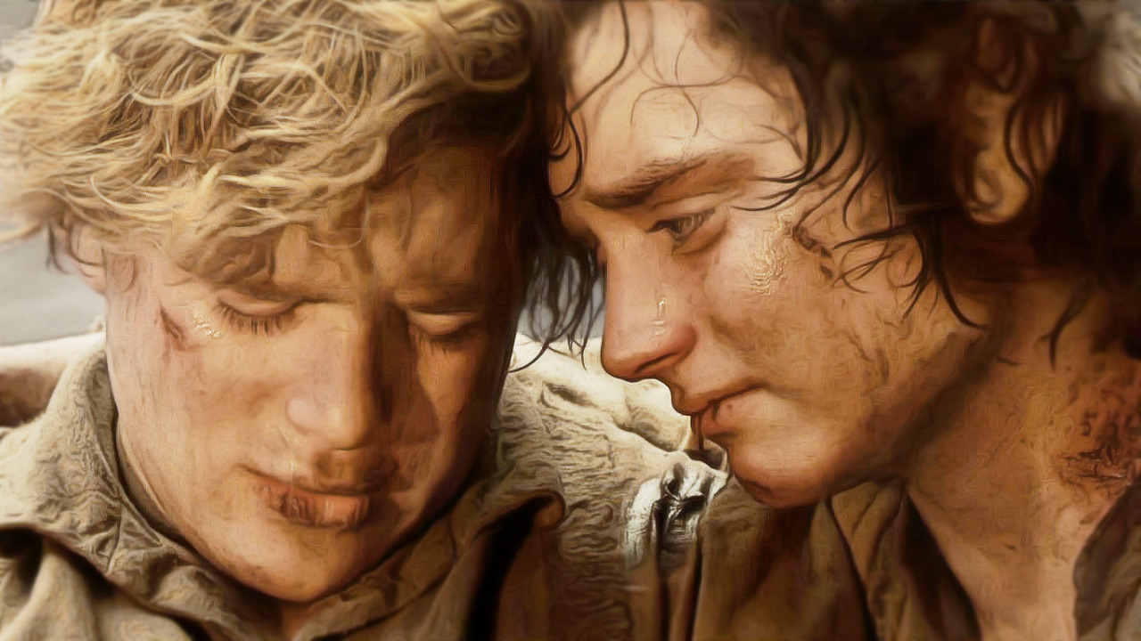 #30DayMovieChallenge Day 28: A Favorite Friendship in a movie Frodo and Sam from the Lord...